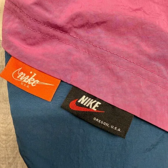 ✅Womens S Nike Icon Clash Track Jacket Windbreaker Colorblock Drawstring Waist - Picture 11 of 13